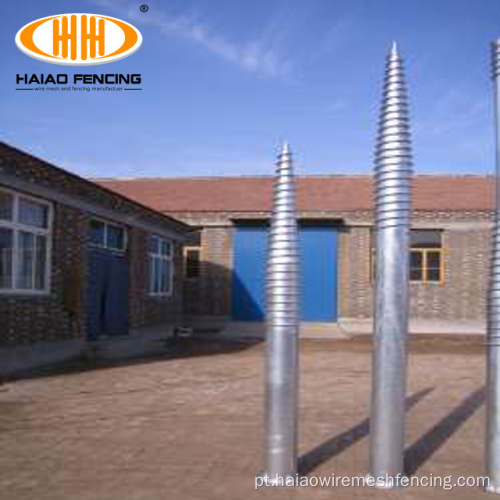 DIP HOT GALVANIZED NO DIG para parafuso Ancoragem